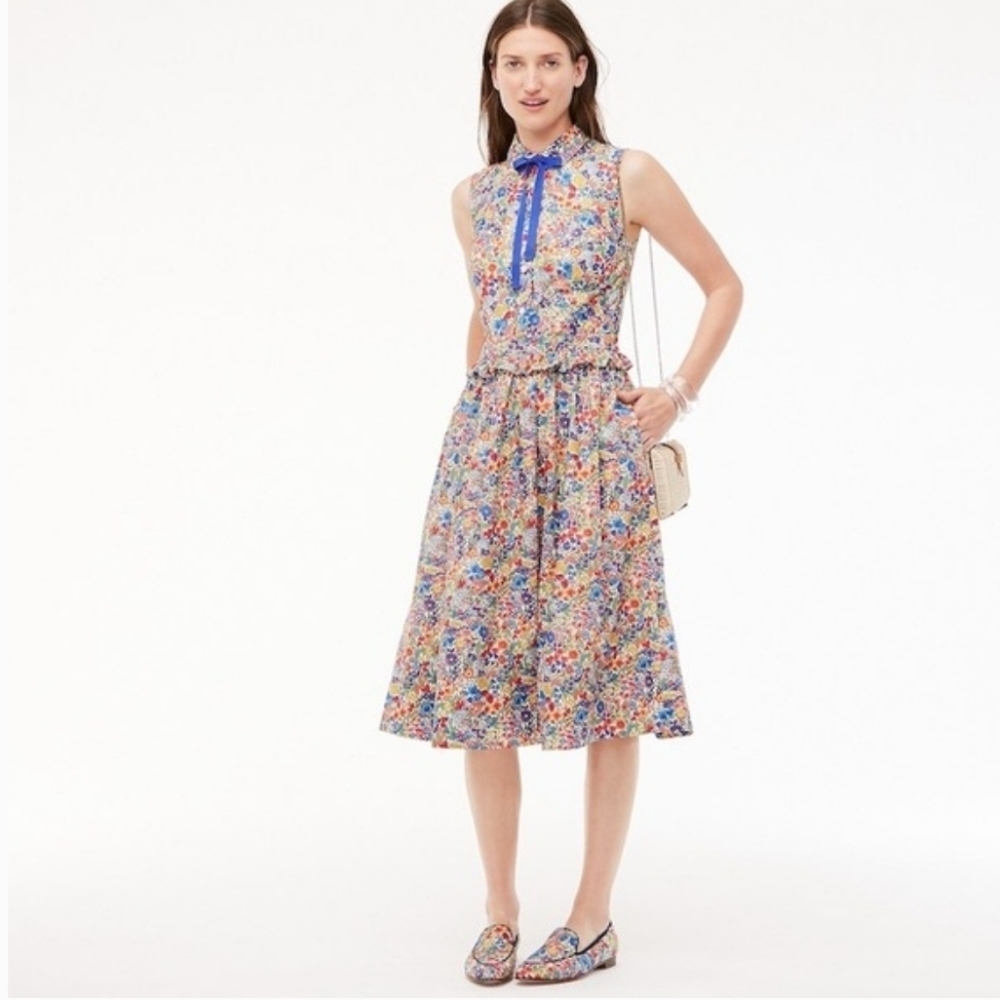 J. Crew Liberty Fabric Margaret Annie Dress